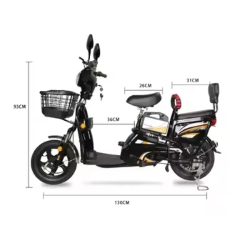 RRE High quality scooter electric bicycle China factory wholesale 350W 48V electric city bicycle electric bicycle powerful elect