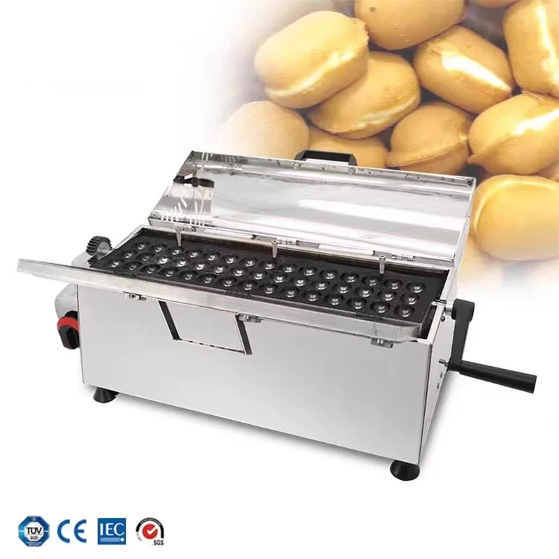 

Газовая/электрическая вафельница для яиц, японская вафельница для яиц с пузырьками, шариковые шарики в виде осьминога, 45 шт., вафельница для яиц, слоеная вафельница