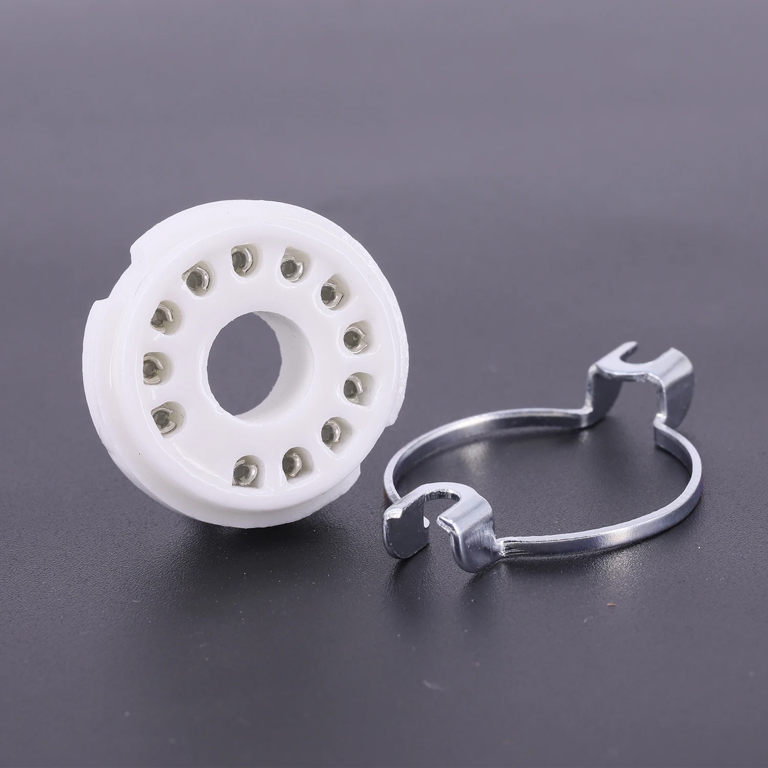 مقبس أنبوب سيراميك ، مقبس أنبوب إلكترون ، 9MN8 ، 8AC9 ، 50CA10 أنبوب مفرغ ، مضخم صوت هاي فاي سهل الاستخدام ، 12 سنًا