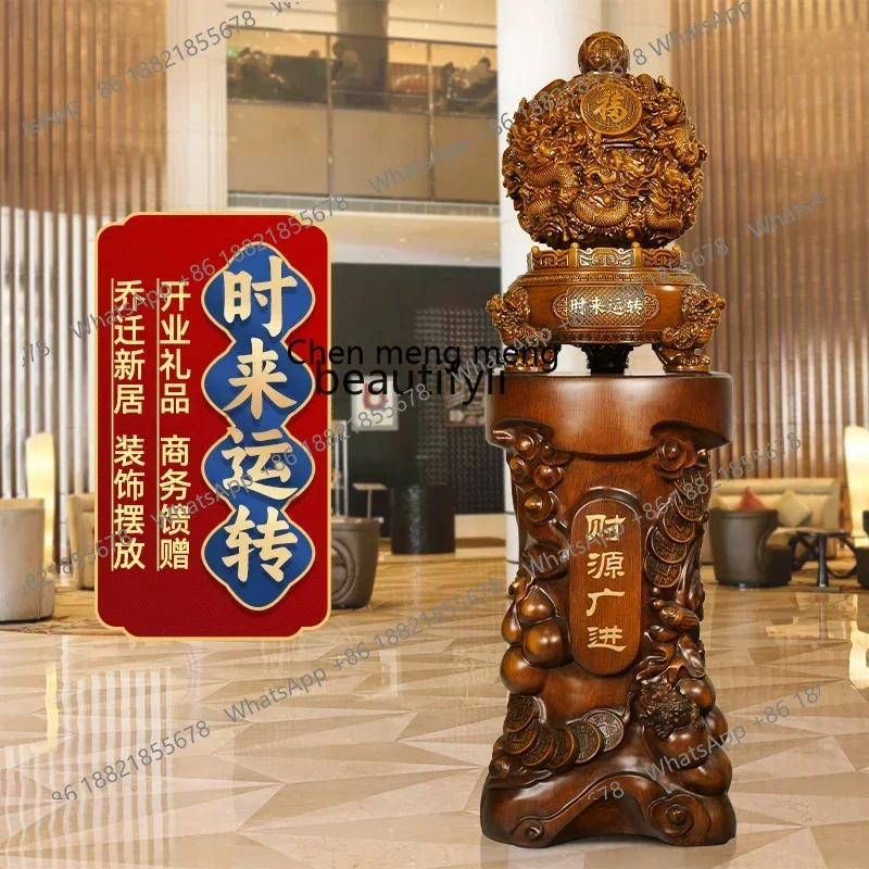 ss 8617 Jiuzhuan Qiankun Ding ornament attracts wealth and transshipment, opening housewarming gift, floor decoration in the off