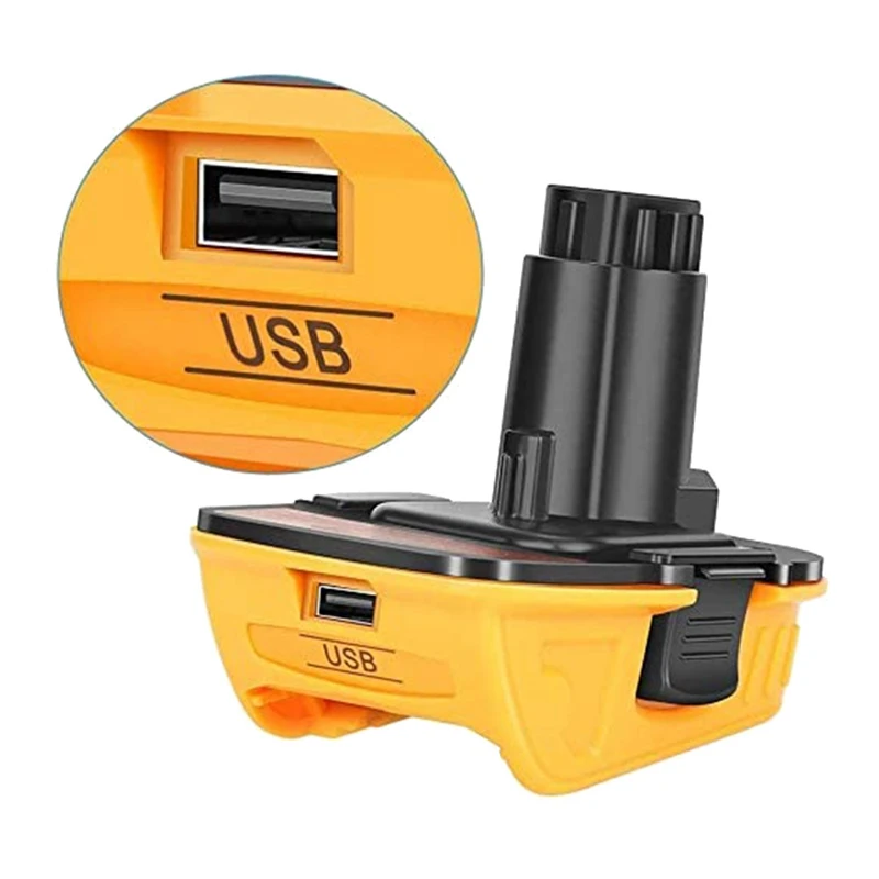 Adaptador de batería de conversión de herramientas DCA1820 de 18V a 20V para herramientas Nicd y Nimh de 18V