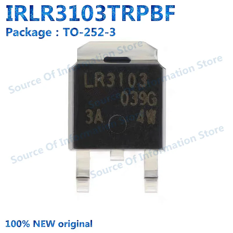 

IRLR3103TRPBF TO-252-3 N-Channel 30V/55A Power MOSFETs