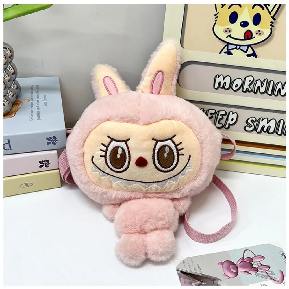 

Genuine Mokoko City Park Series Labubu Doll Pendant Vinyl Pulling Cloth Crossbody Bag Pillow Blanket Notebook Holiday Gift