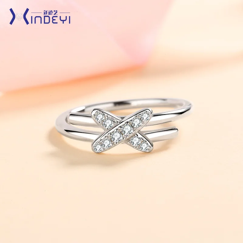 

Moissanite Ring 925 Sterling Silver D Color VVS1 Diamond Luxury for Women Fancy Wedding Fashion Rings Jewelry