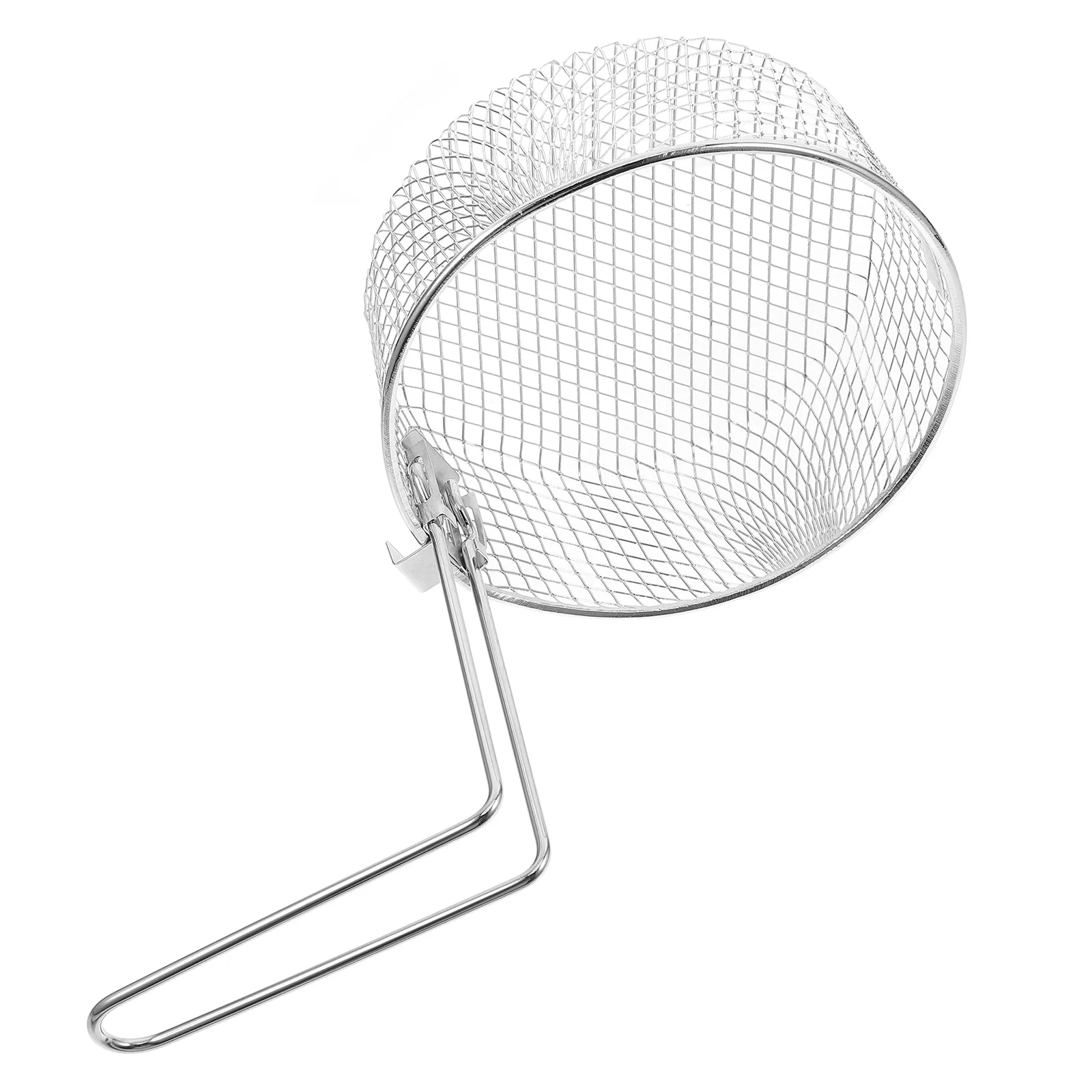 

Deep Fryer Basket Frying Baskets with Handle for French Fries Commercial Kitchen Metal Oil Drainage Large Capacity Even Heat