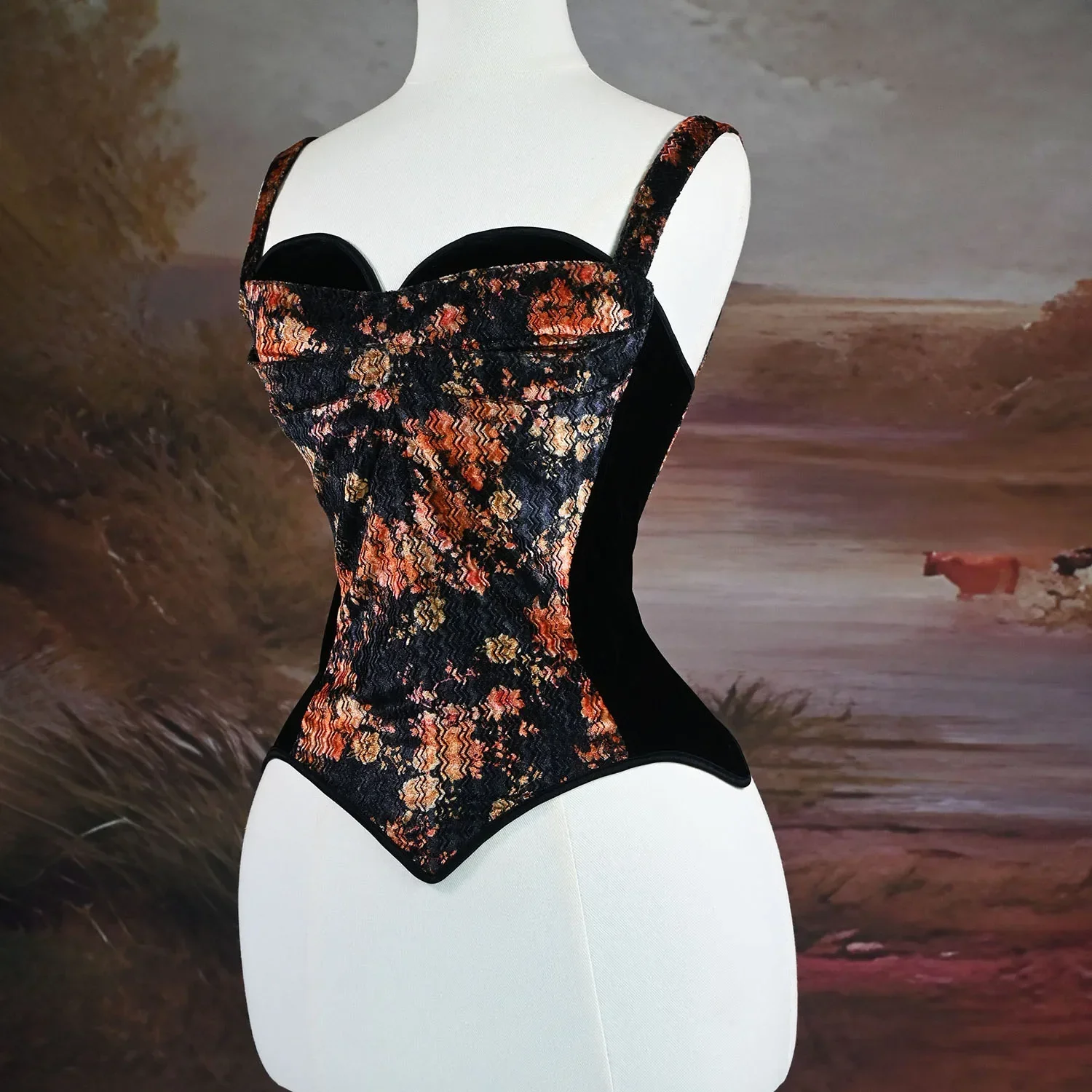 corset-sexy-retro-pour-femmes-couture-florale-bretelles-hauts-feminins-bustier-elegant-en-velours-corsage-gothique-a-lacets