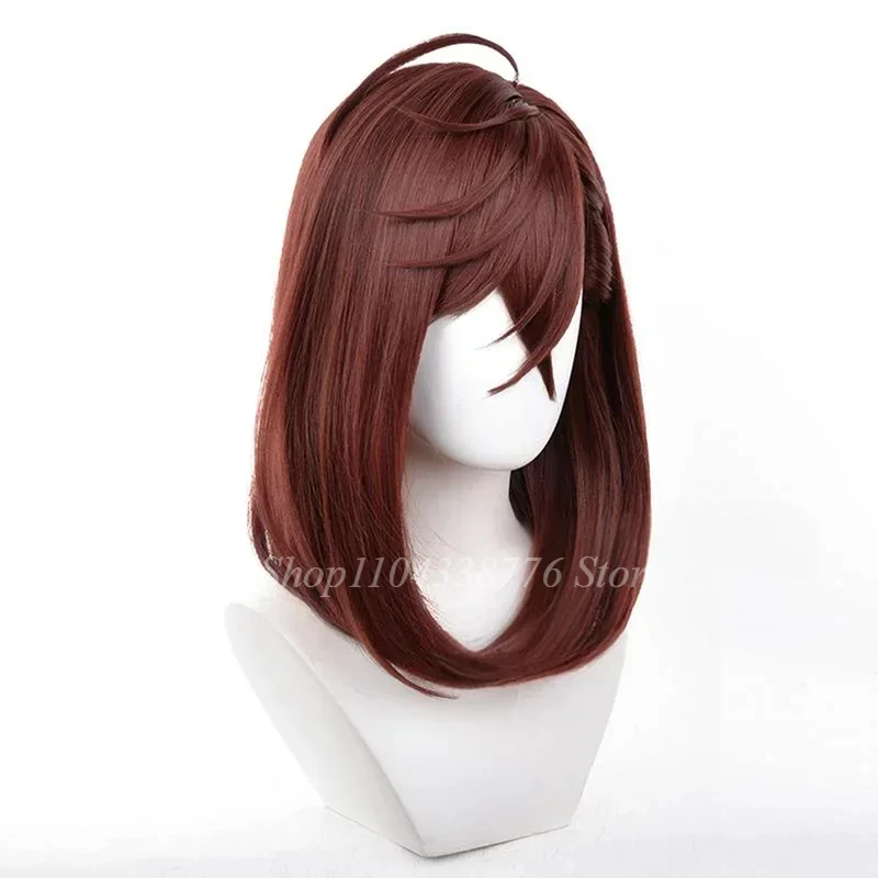 Nuovo 2025 Anime Dandadan Momo Ayase モ Berretto Cosplay Parrucca Ragazze Rosso Marrone Capelli Corti Parrucche Sintetiche Resistenti Al Calore Halloween Prop