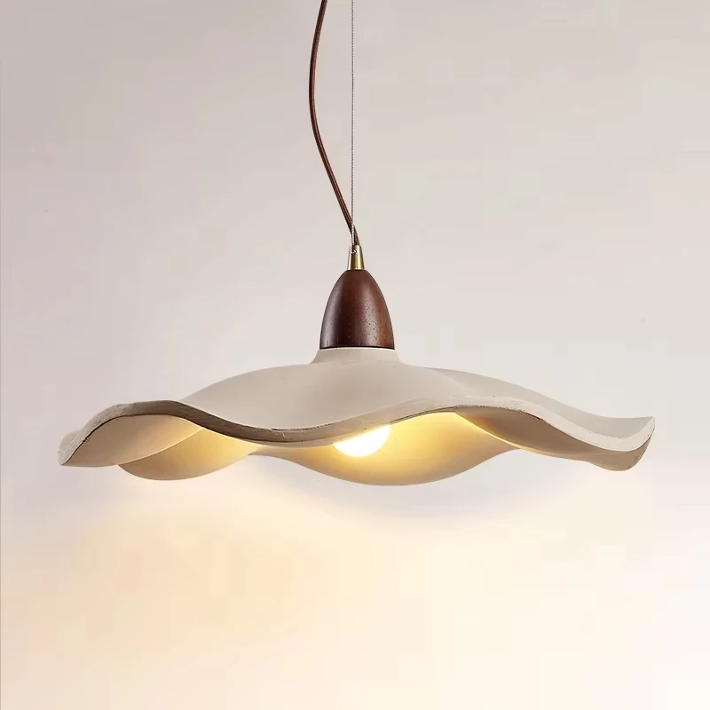 

Japanese Homestay Restaurant Lamp Nordic Cream Style Modern Art Medieval Vintage Lamps Wabi-Sabi Chandelier Bedroom Bedside Lamp