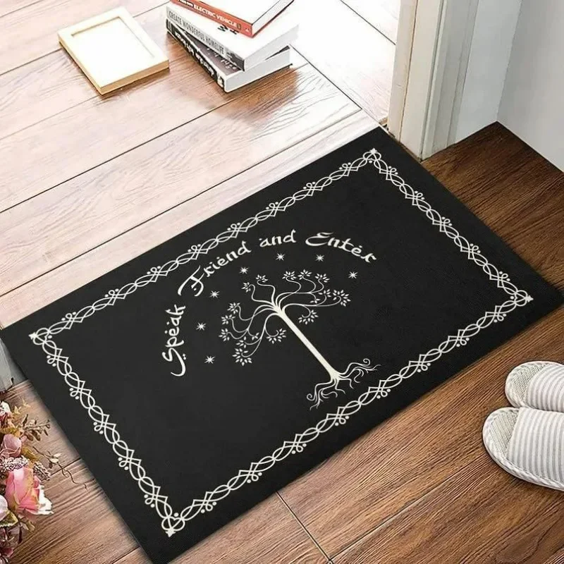 Hot Sale European Welcome Rugs Carpet for Bedroom Decor Living Room Entrance Carpets Kitchen Front Non-slip Doormat Holiday Gift
