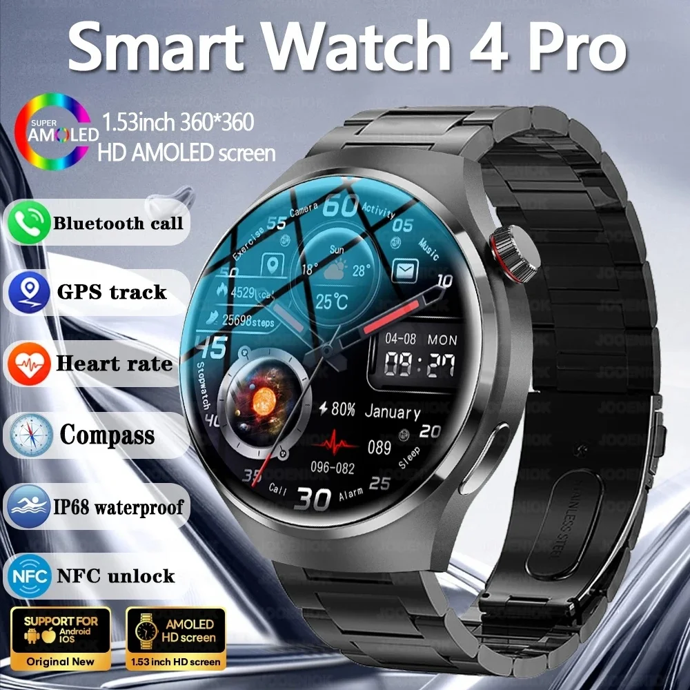 High-end GPS Sports Smart Watch Men Bluetooth Call Heart Rate Monitoring Health Bracelets Fitness tracker Smartwatch