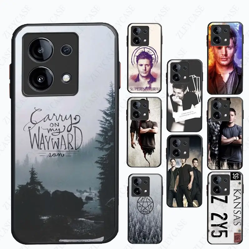 Supernatural Jared Padalecki KAZ 2Y5 funda For Xiaomi Redmi Note 13pro note12pro 11pro note10 9pro 8pro 9s 9 8T K40 12C 10C Case