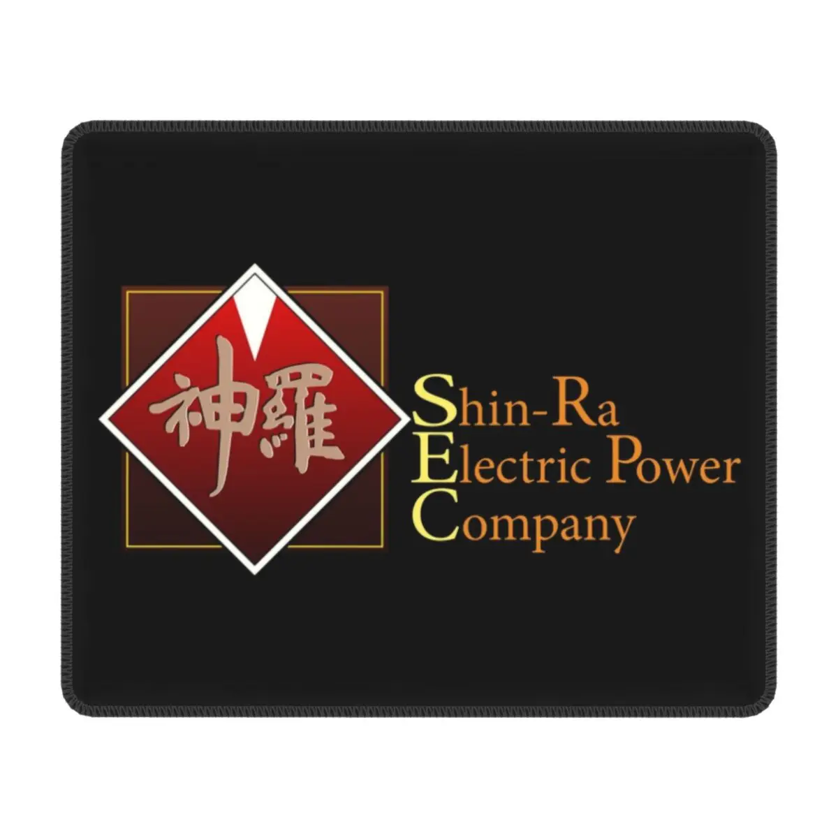 Video Game Final Fantasy Gaming Mouse Pad Non-Slip Rubber Mousepad Shinra Electric Power Company Office Laptop Computer Desk Mat