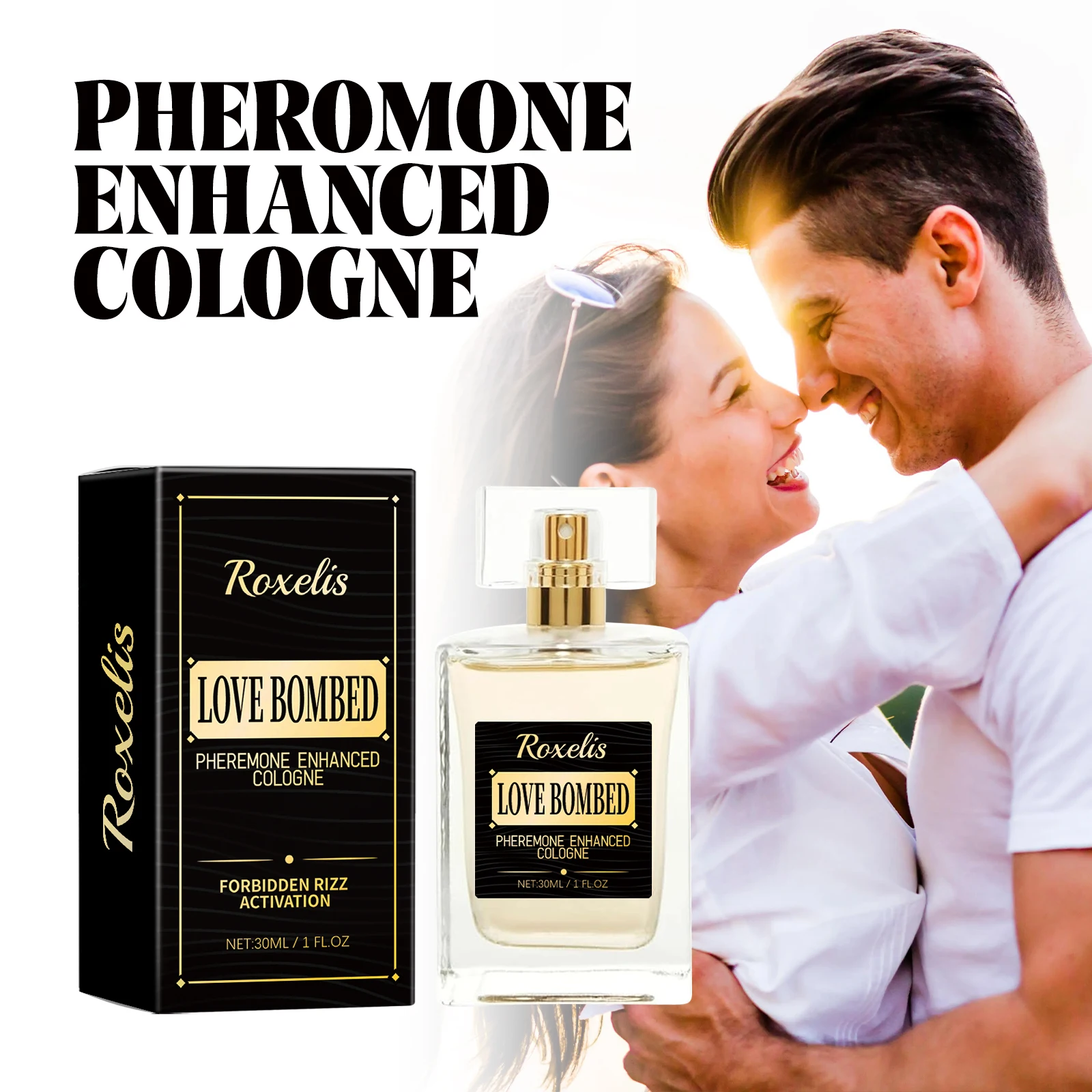 30 ml Herren-Flirt-Pheromon-Parfüm, Herren-Köln-Parfüm, anhaltender Duft, Business-Gentleman, frischer Charme, Begegnungsparfüm