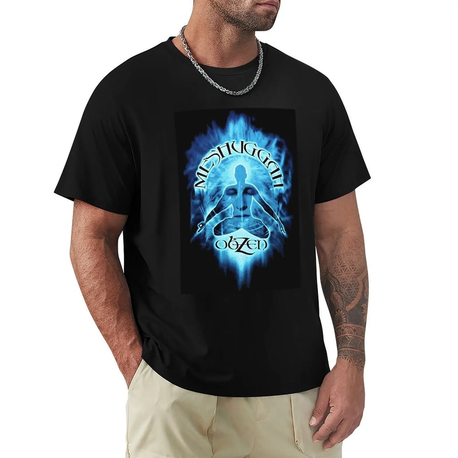 My Favorite People Meshuggah Band Artwork Logo Music Vintage Retro T-Shirt Trendy Print Short Sleeve T-Shirt