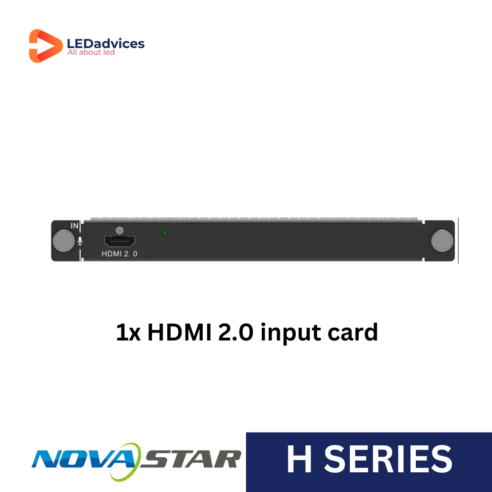 NOVASTAR H SERIES HDMI + DP INPUT CARD 1x HDMI 2.0 + 1X DP 1.2 input card