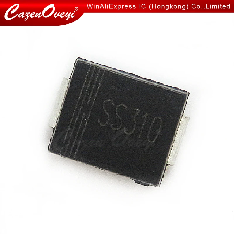 10pcs/lot 30BQ100TRPBF 30BQ100PBF SR3100 SS310 SMC 30BQ100 100V 3A V3J SMC/DO-214AB Best quality In Stock