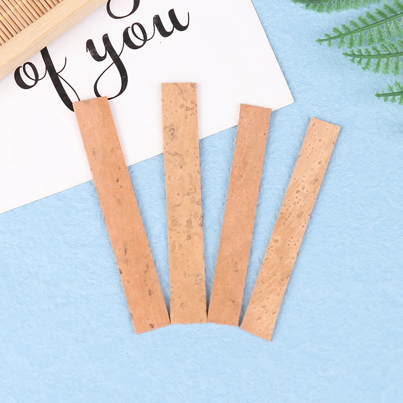 10Pcs Clarinet Cork Saxophones Clarinet Neck Cork Joint Sheets for Saxophones Musical Instruments Accessories