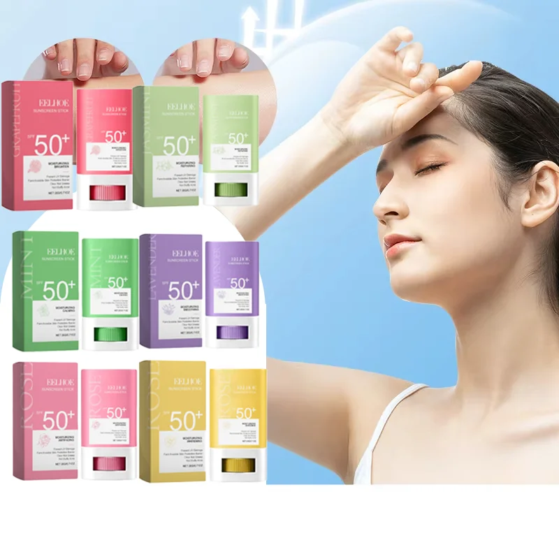 Crema solar Spf50 pomelo para blanquear el rostro, nutritivo, Control de aceite, crema de protección Uv antioxidante, crema solar resistente al agua en barra