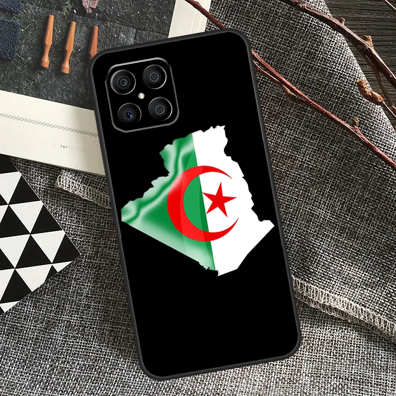 Algeria Flag Algerian Case For Honor X9b X8b X8a X9a X6a X7a X6 X7 X8 X9 Honor 90 Lite 70 50 Magic 5 6 Pro Cover