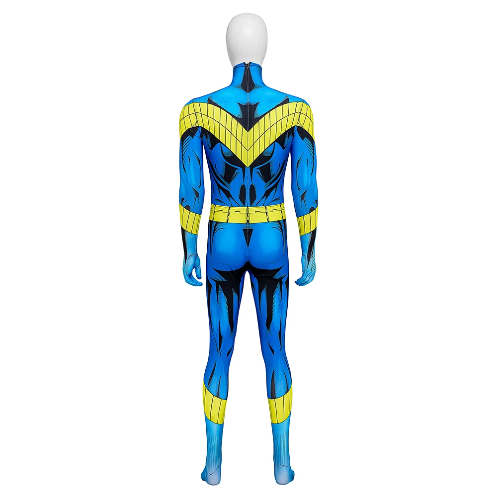 Titans Zentai Bodysuit Cosplay Kostüm Nightwings Man Disfraz Halloween CARNIVAL Party Oufits