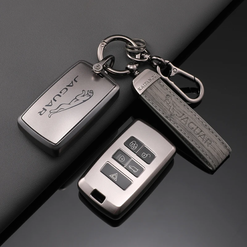 موضة جديدة حافظة مفاتيح السيارة من البولي يوريثان غطاء شل فوب حامل ل جاكوار XE XF XJ F PACE E-PACE 2019 جاكوار C-X16 F-TYPE V12 XJL ملحق