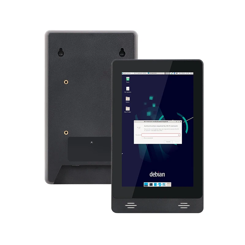 8 Inch Wall Mounted Android Tablet PoE WiFi RJ45 with Camera Vertical Kiosk Display Digital Signage for  Self-Ordering POS