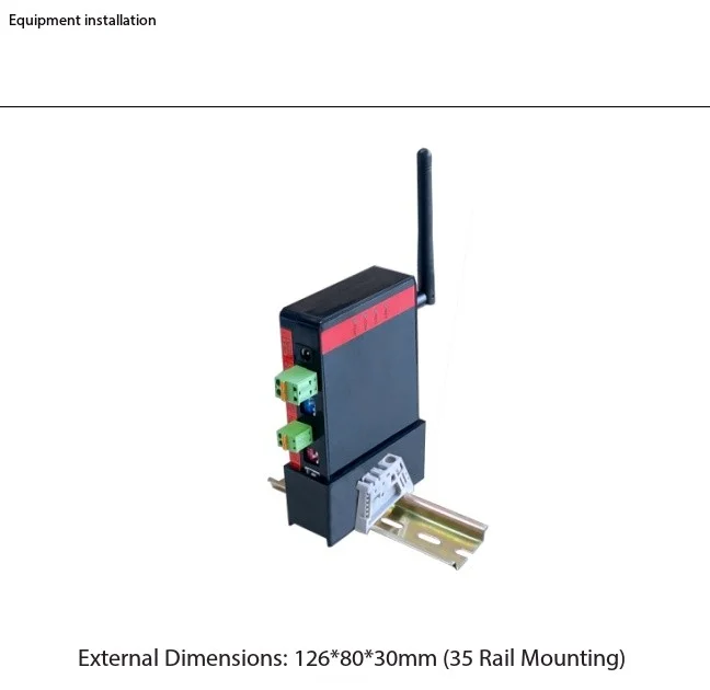 Stable Industrial Lora Wireless Receiver with RS485 Interface & MODBUS-RTU Protocol