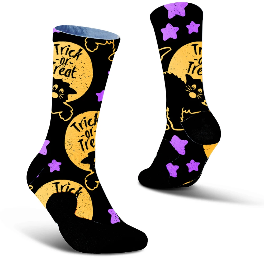 2024 neue Anti-Rutsch-Silikon nahtlose Aero Socken neue Sommer atmungsaktive Rad socken Männer Frauen Rennrad Socken Halloween Socken