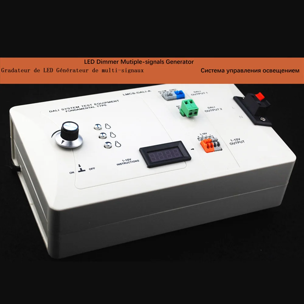 

Light tester Dimming Signal Tester Color Temperature Testing Equipment Knob 1-10V Dimming Knob DT8 Tester