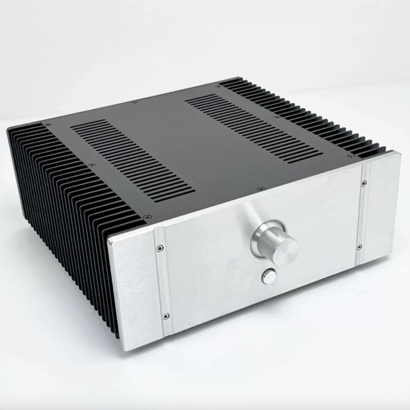 322*120*312mm Full Aluminum Class A Amp Chassis Small‑A Heatsink HIFI DIY Audio Instrument Rear‑level Power Amp Cabinet Shell