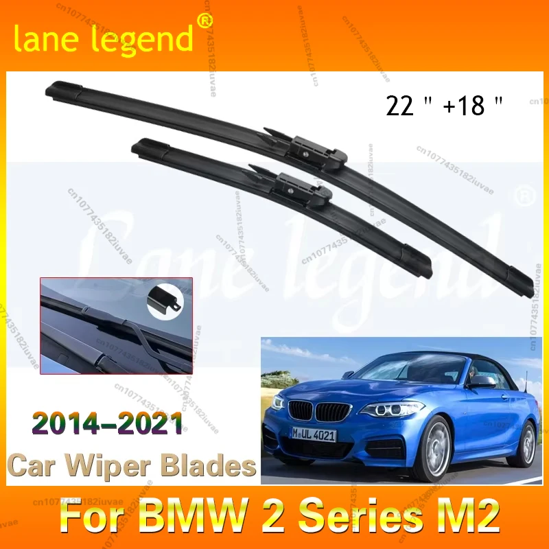 

Car Front Wiper Blade For BMW 2 Series M2 F87 F22 F23 2014~2021 Windscreen Windshield Accessories Window 2021 2019 2018 2017