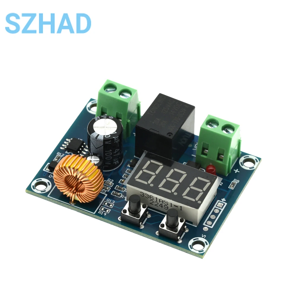 XH-M609 DC 12V-36V Charger Module Voltage OverDischarge Battery Protection Precise Undervoltage Protection Module Board