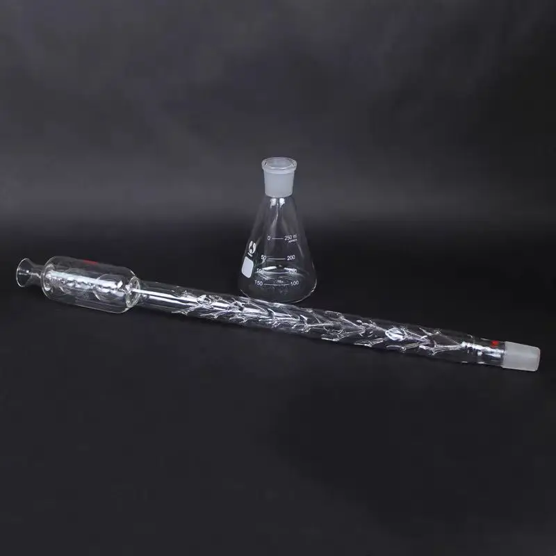 

COD digester, digestion instrument accessories, reflux device accessories, burr shaped reflux condenser tube, glass instrument