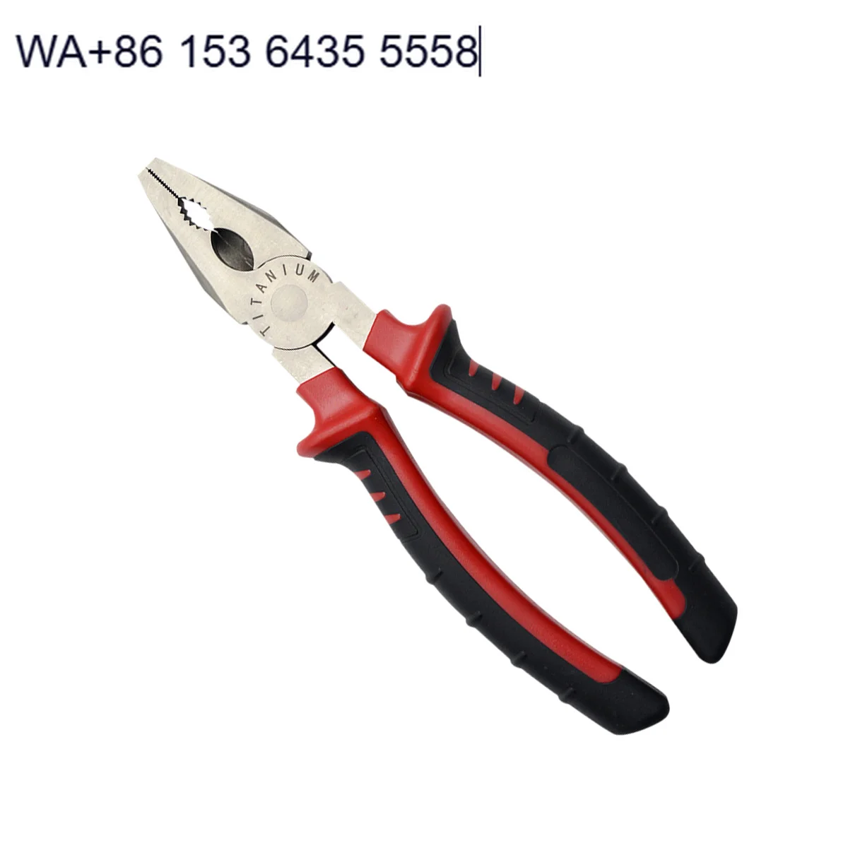 HENITUER T1040 Titanium Tools Non Magnetic Titanium Lineman Pliers Spanner Suitable for Household Medical Aviation  Fields