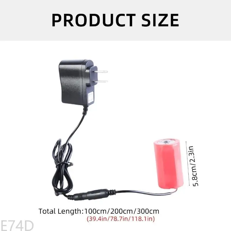 

E74d A LR20 Аккумулятор Элиминаторы 100-240 В.