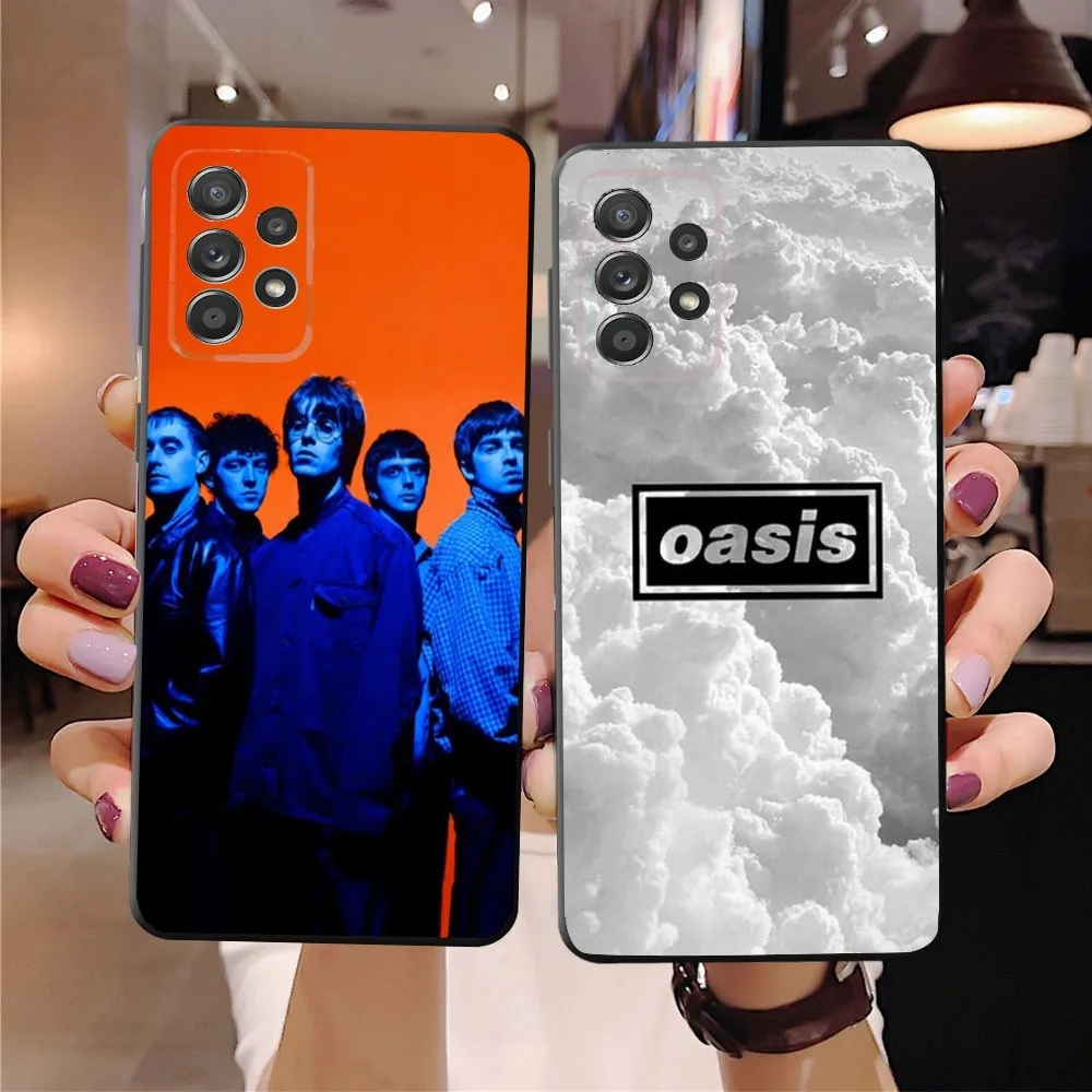 Band O-Oasis   Phone Case For SamsungS24,23,22,21,S20 Ultra Pro 10,S30Plus,S9,20lite Ultra Black Cover