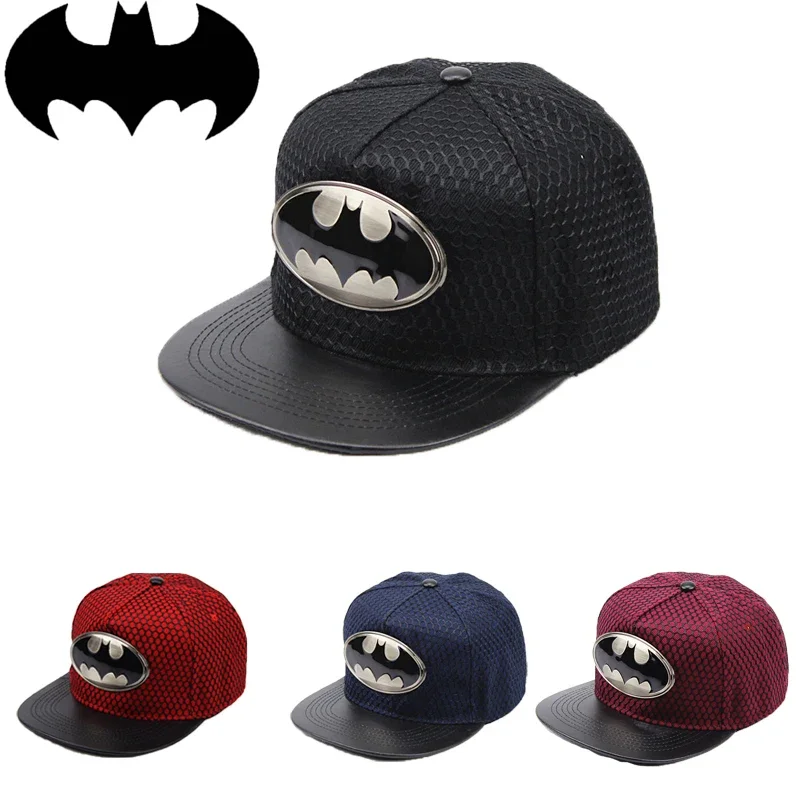 DC Anime Figur Batman Bruce Wayne Logo Die Joker Baseball Cap Schirmmütze Mesh Cap Teen Erwachsene Größe Verstellbar Geburtstag geschenke