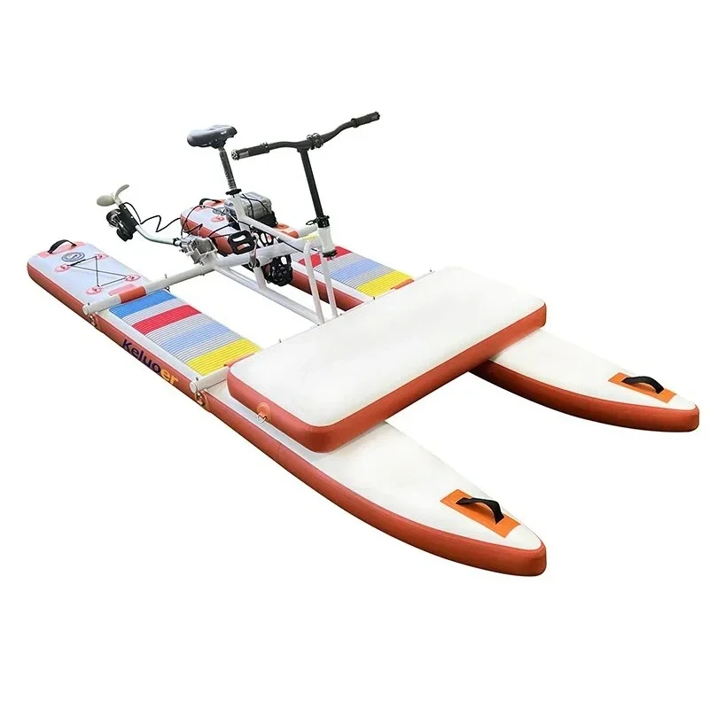 Water Single Bike Park Scenic Sightseeing Pedal Boat Inflatable Boat