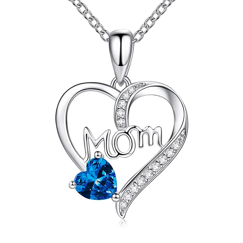Huitan trend ige Liebe Schmuck Herz Anhänger Halskette Dame Jubiläum Party Accessoires mit hellen Zirkonia Silber Farbe Schmuck