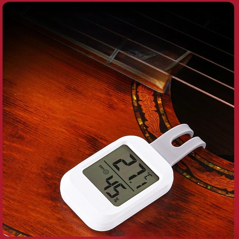 

Guitar humidifier, sound hole thermohygrometer, magnetic attraction, multi-functional folk musical instrument