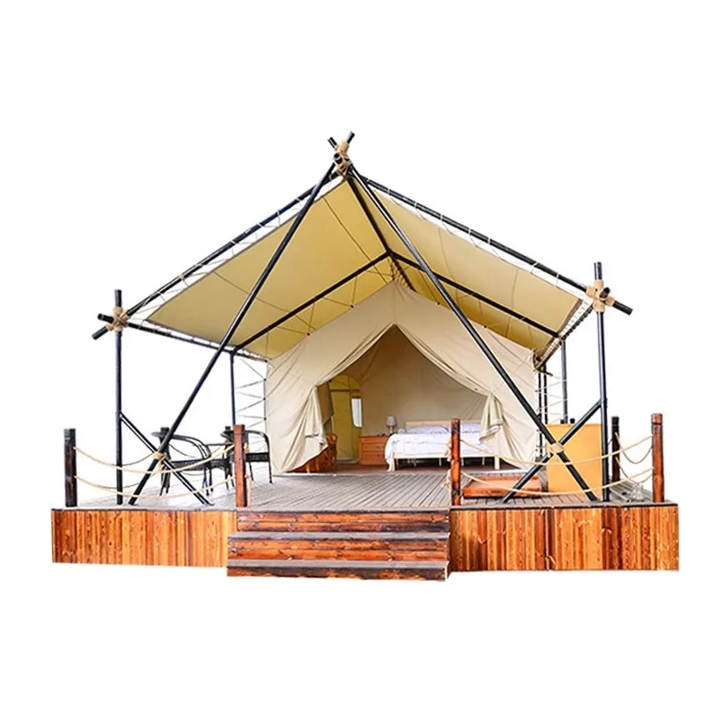 

Wild Luxury Hotel Tent Camp Scenic B & B Construction Resort Town Parent-Child Paradise Leisure Forest Villa Research