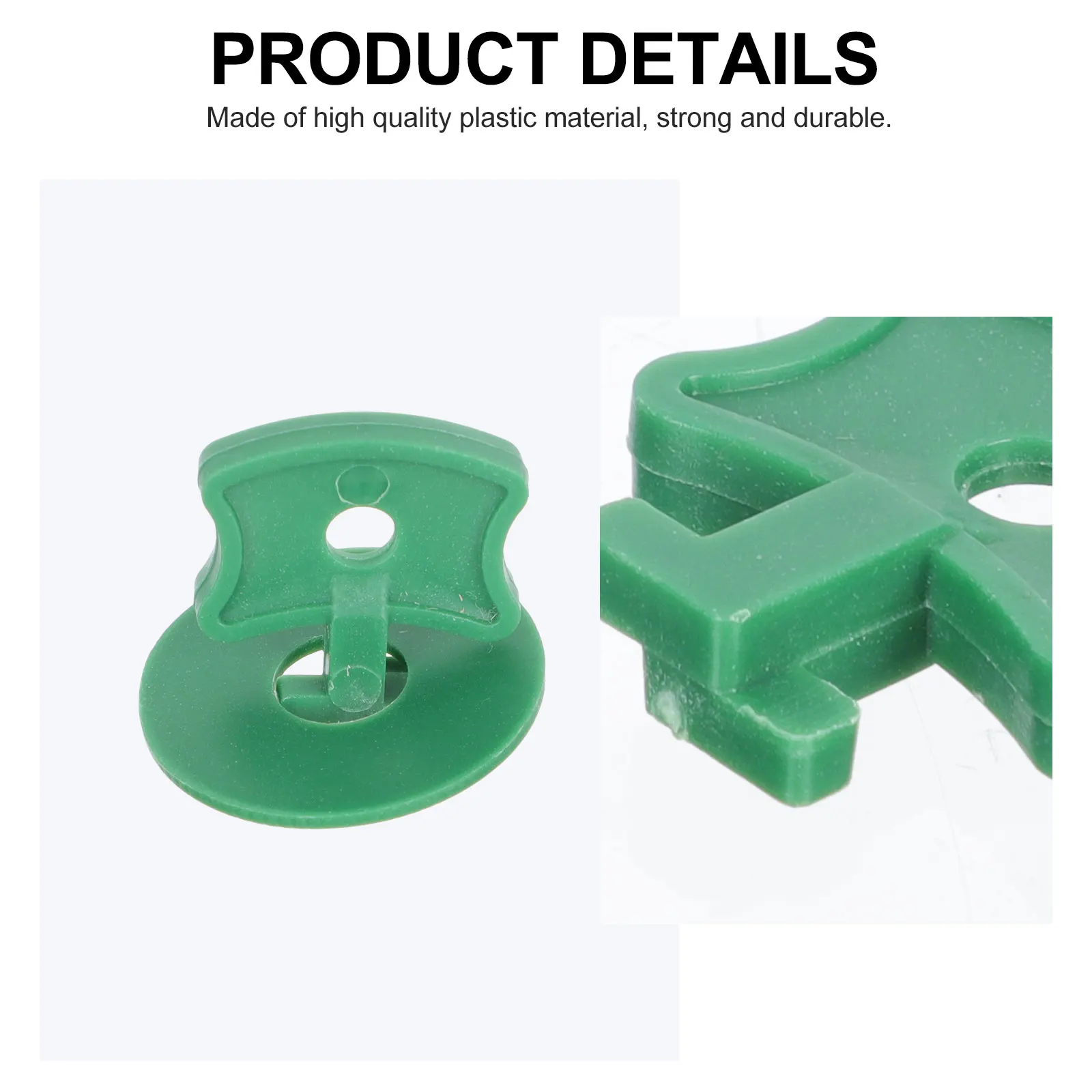 

50pcs Greenhouse Fixing Buckles Premium Plastic Garden Connectors Shading Nets Rattan Support Durable Lightweight Reusable