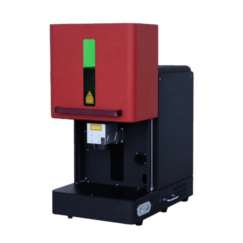 High Contrast Benchtop Integrated Closed MOPA Fiber Marker for Tools and Hardware 50W