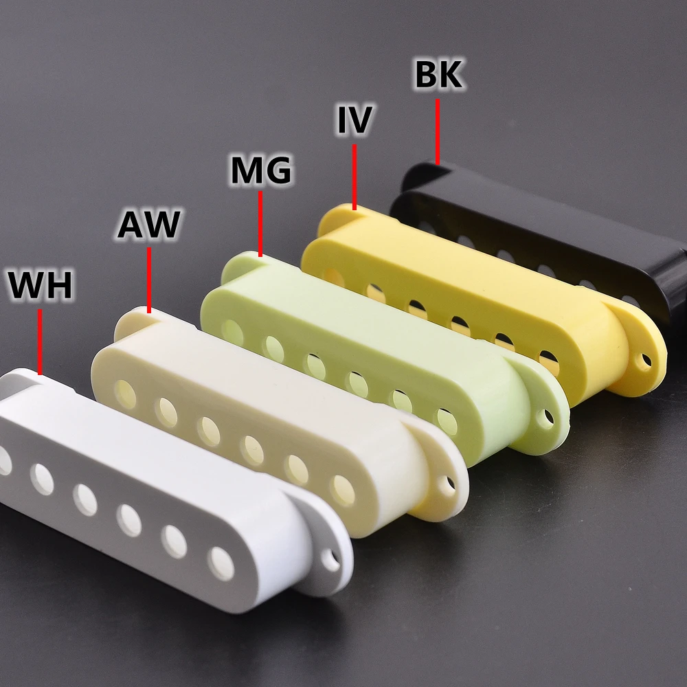 1 Piece Single Coil Pickup Cover For ST/SQ Electric Guitar Pickup Lid/Shell/Top 50MM/52MM  Made In Korea