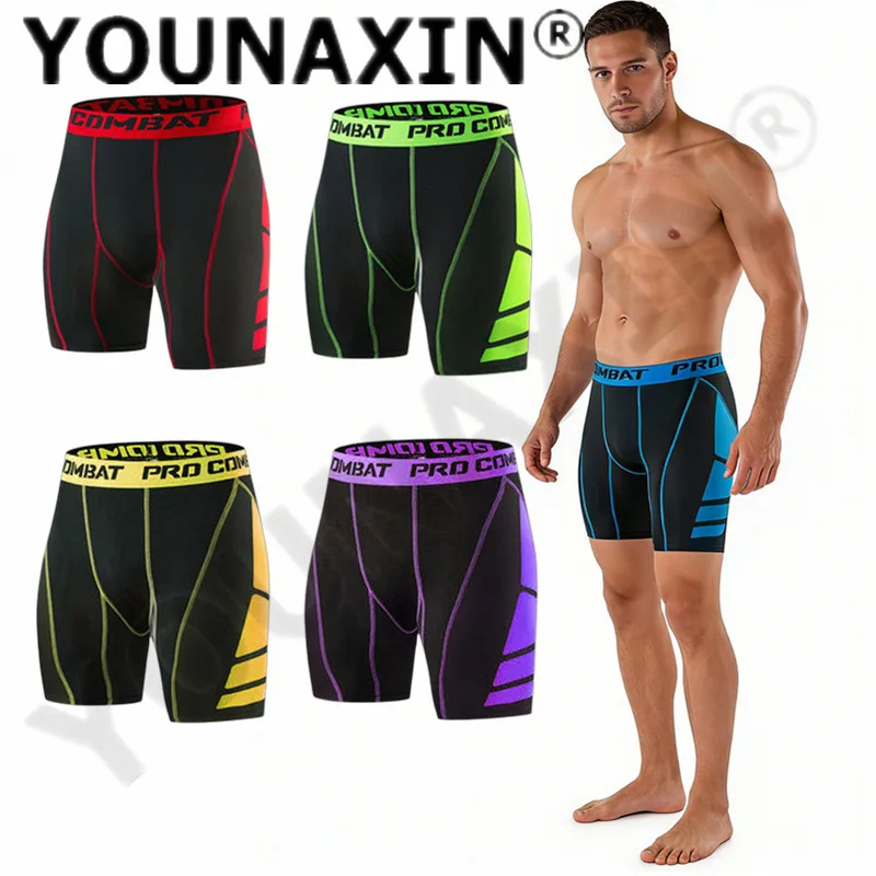 

Мужские компрессионные спортивные шорты, леггинсы для бега, брюки для баскетбола, женское нижнее белье для йоги и фитнеса, размеры S, M, L, XL, 2XL, 3XL