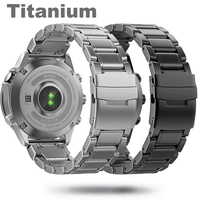 22mm 26mm Titanium Alloy Strap For Garmin Fenix 8 7X 5/5X/5XPlus/6/6X Enduro Metal Wristband Instinct1/2/955 Watch Band Bracelet