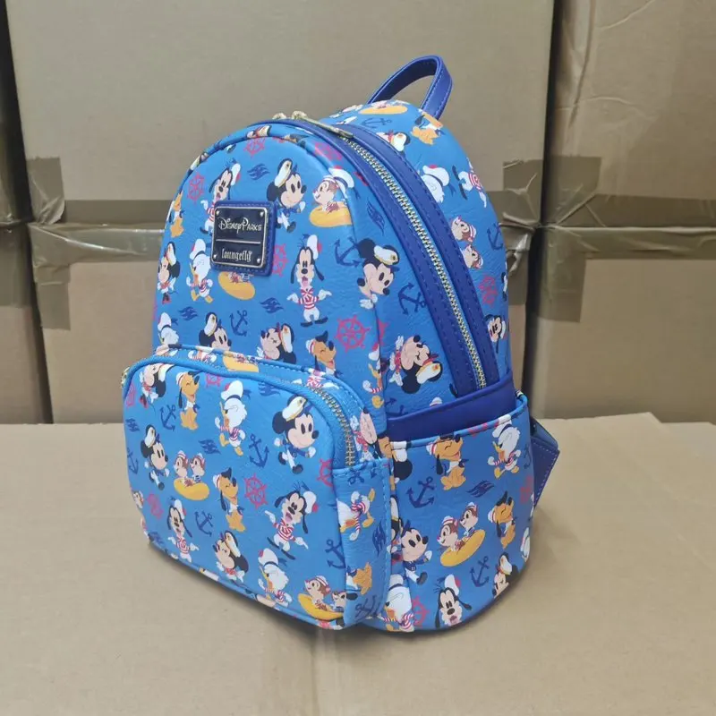

2025 Minnie Mickey Donald Duck Mini Backpack Elementary School Backpack Girl Shoulder Bag Outdoor Leisure Bag Girl Xmas Gifts