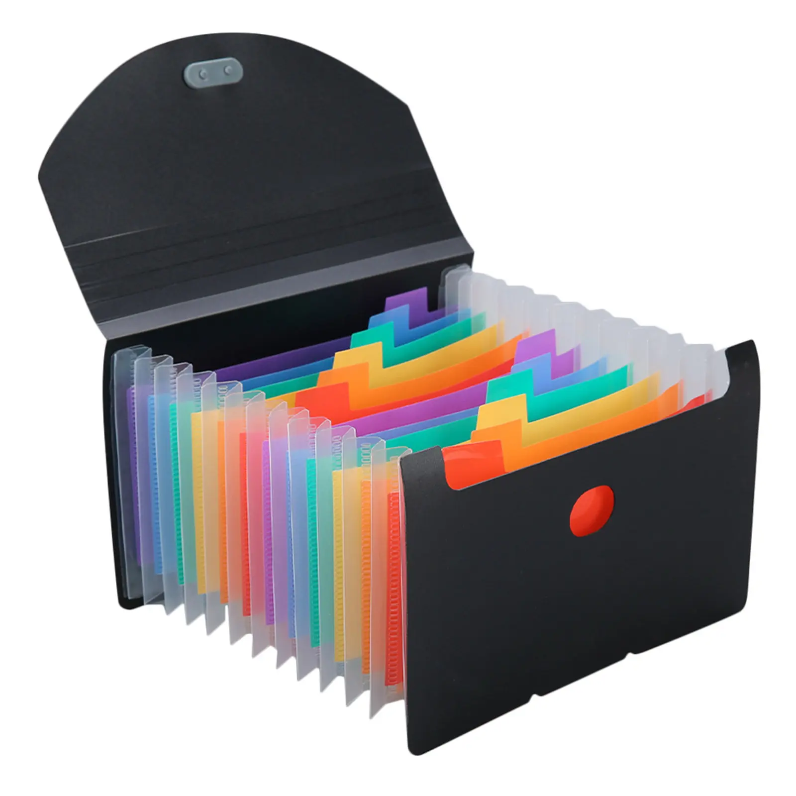 

A6 Portable Accordion File Folder 13 Compartments Receipt Holder Expanding Organizer Folder Document Organizer Storage