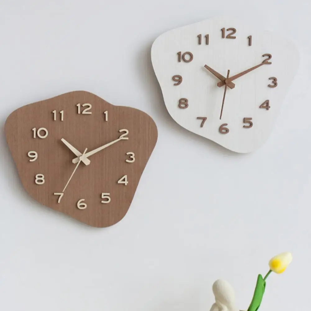 Decorative Wall Clock Decorative Cloud Wall Clock High Precision Silent Battery Operated Timepiece Easy to Install Non-ticking