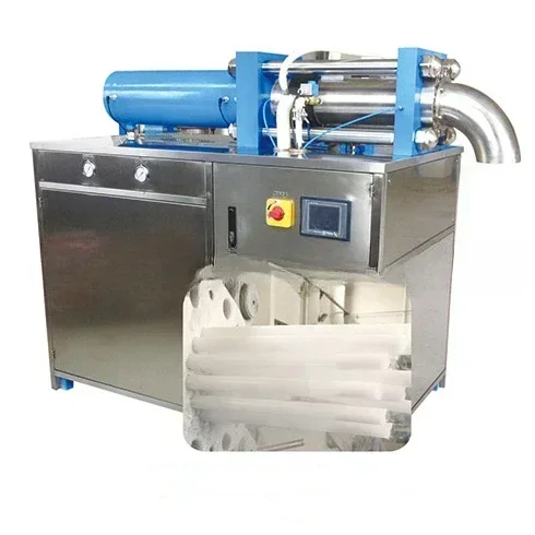 Macchina per il ghiaccio secco completamente automatica Mini macchina per la produzione di cubetti di Co2 solidi a pellet di ghiaccio secco che produce macchina per il ghiaccio secco in vendita